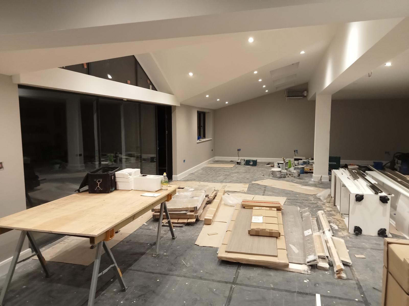 plastering Bloomsbury, WC1