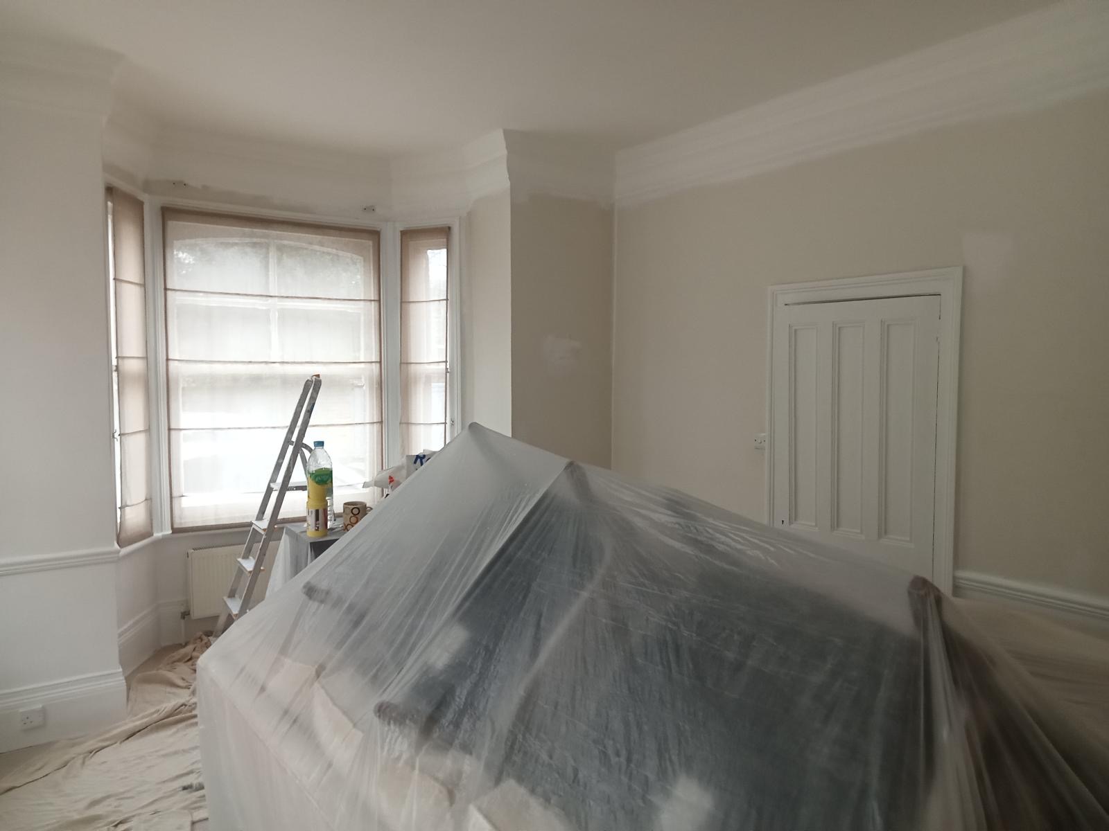 residential painting Bloomsbury, WC1