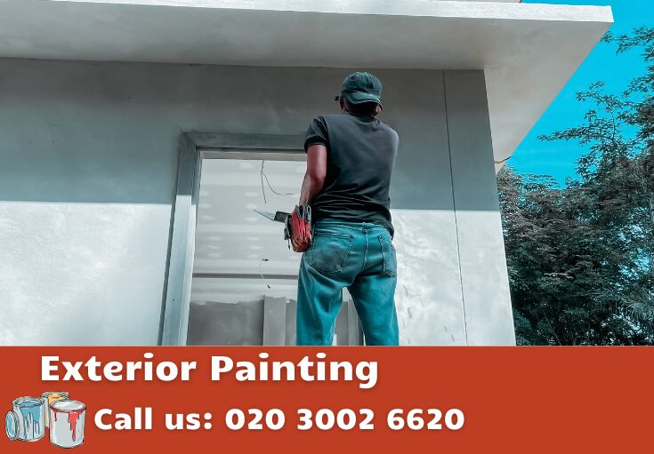 exterior painting Bloomsbury