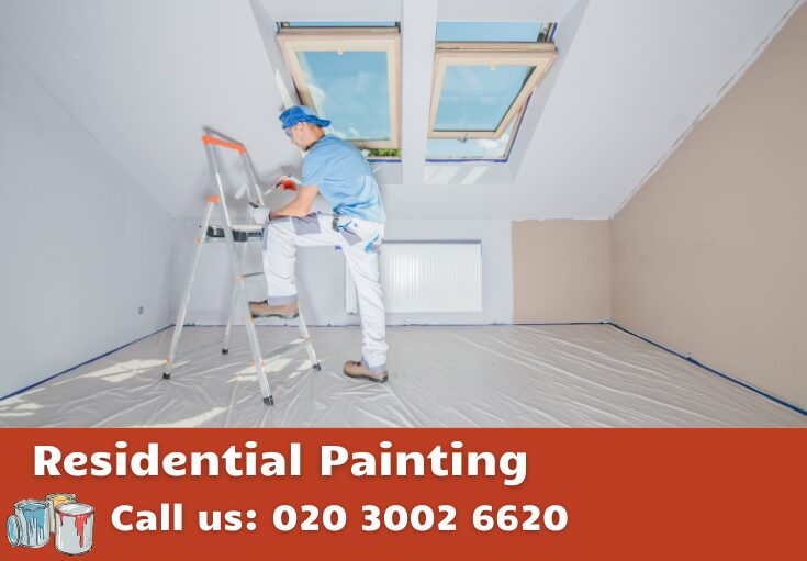 residential painting Bloomsbury