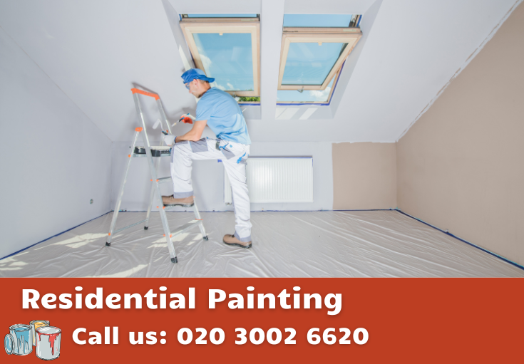 residential painting Bloomsbury