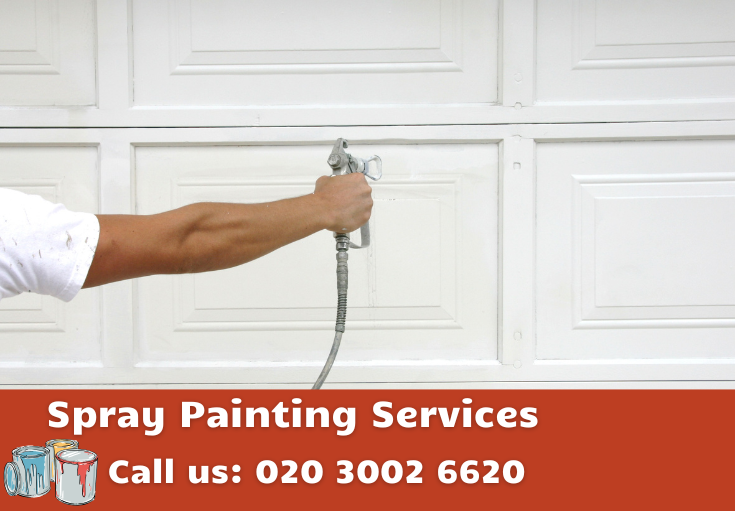 spray painting Bloomsbury
